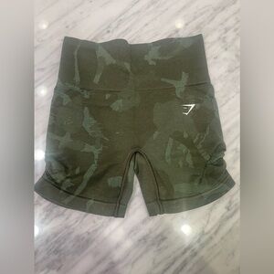 Gymshark camo seamless gym shorts